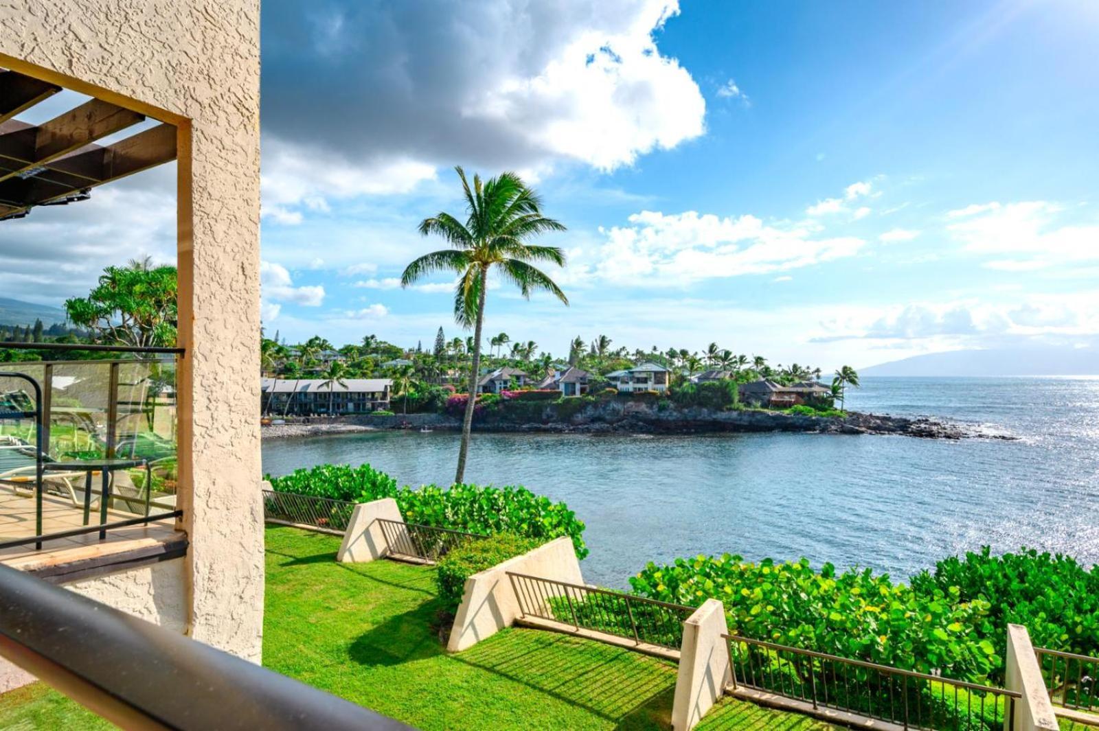 Kbm Resorts Free Car Napili Point Nap-C18 Ocean Front Spacious Villa 卡普鲁亚 外观 照片