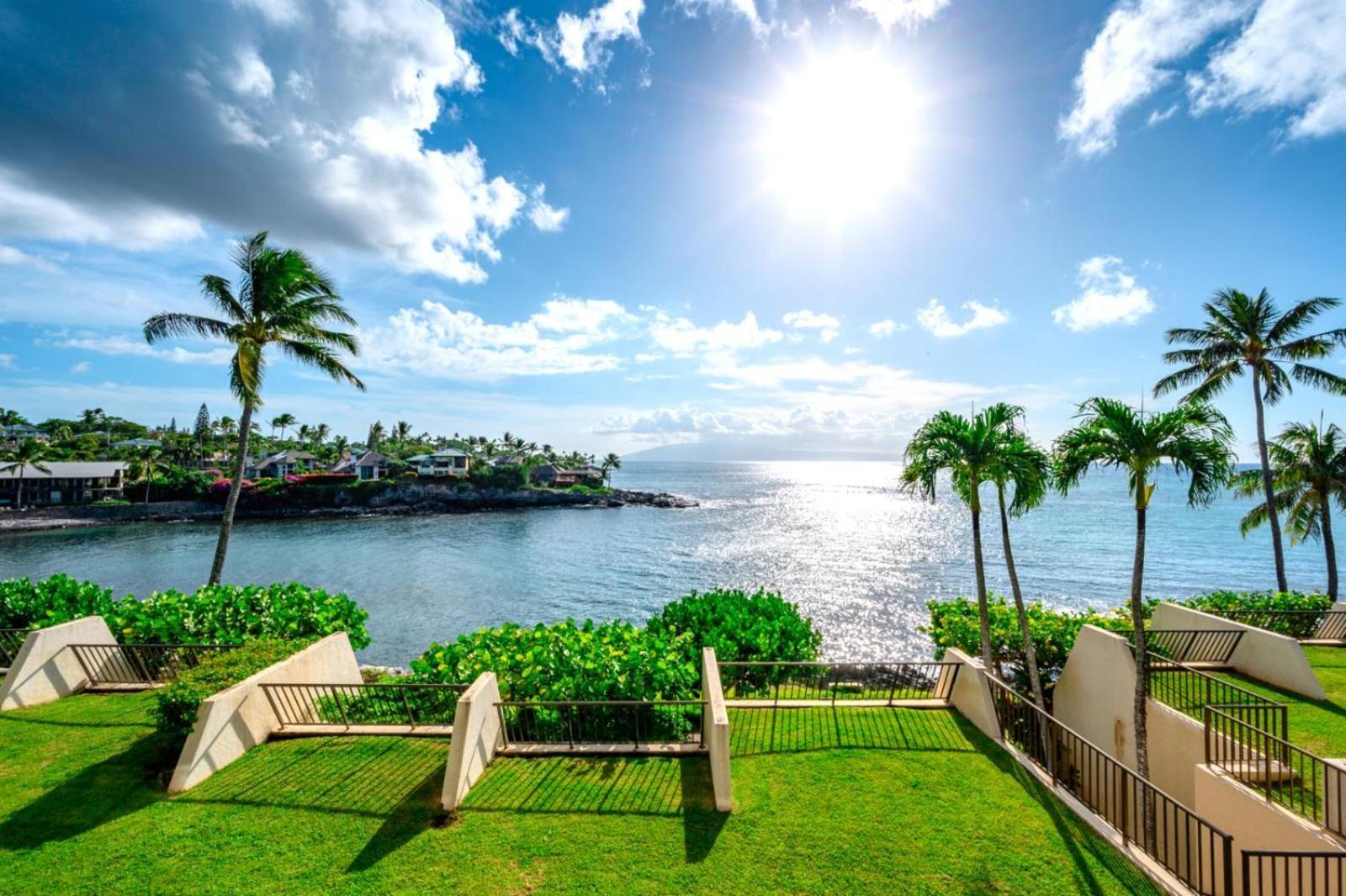 Kbm Resorts Free Car Napili Point Nap-C18 Ocean Front Spacious Villa 卡普鲁亚 外观 照片