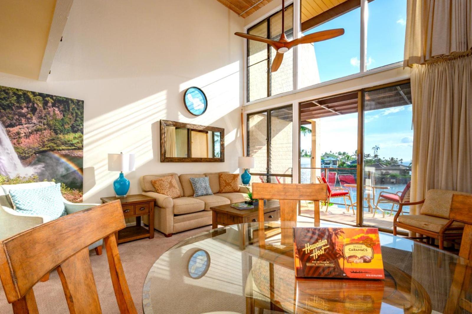 Kbm Resorts Free Car Napili Point Nap-C18 Ocean Front Spacious Villa 卡普鲁亚 外观 照片