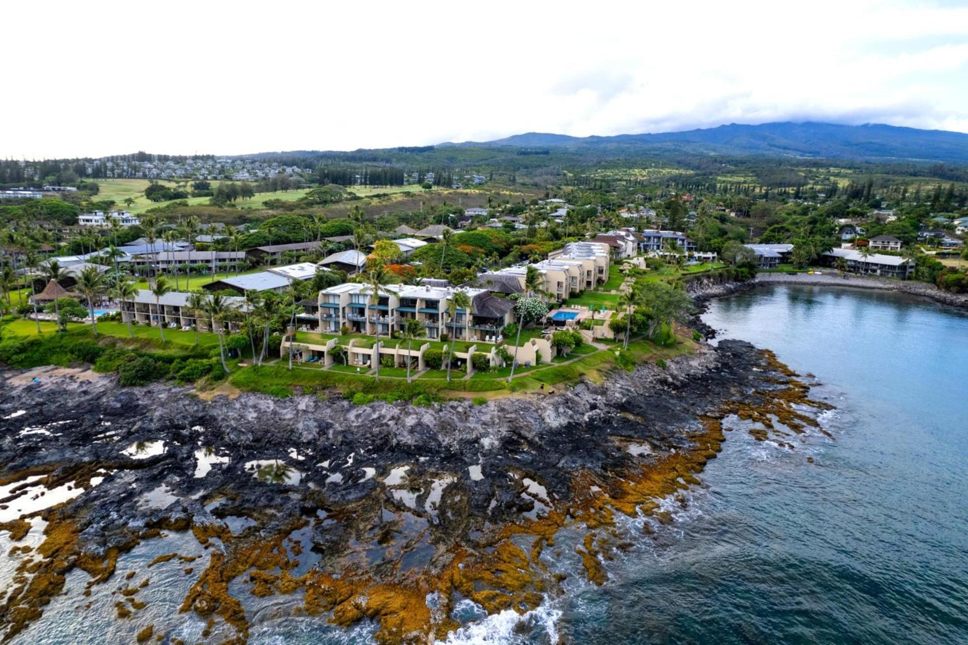 Kbm Resorts Free Car Napili Point Nap-C18 Ocean Front Spacious Villa 卡普鲁亚 外观 照片