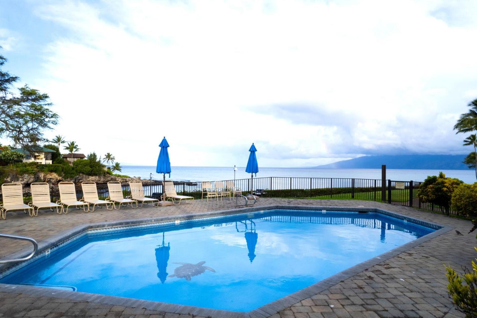 Kbm Resorts Free Car Napili Point Nap-C18 Ocean Front Spacious Villa 卡普鲁亚 外观 照片